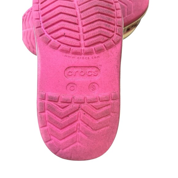 Crocs Toddler Girls Fun Lab Disney Minnie Mouse Band Clogs Size C9 - Picture 9 of 9